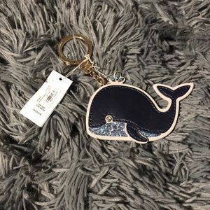 Kate Spade Whale Keychain